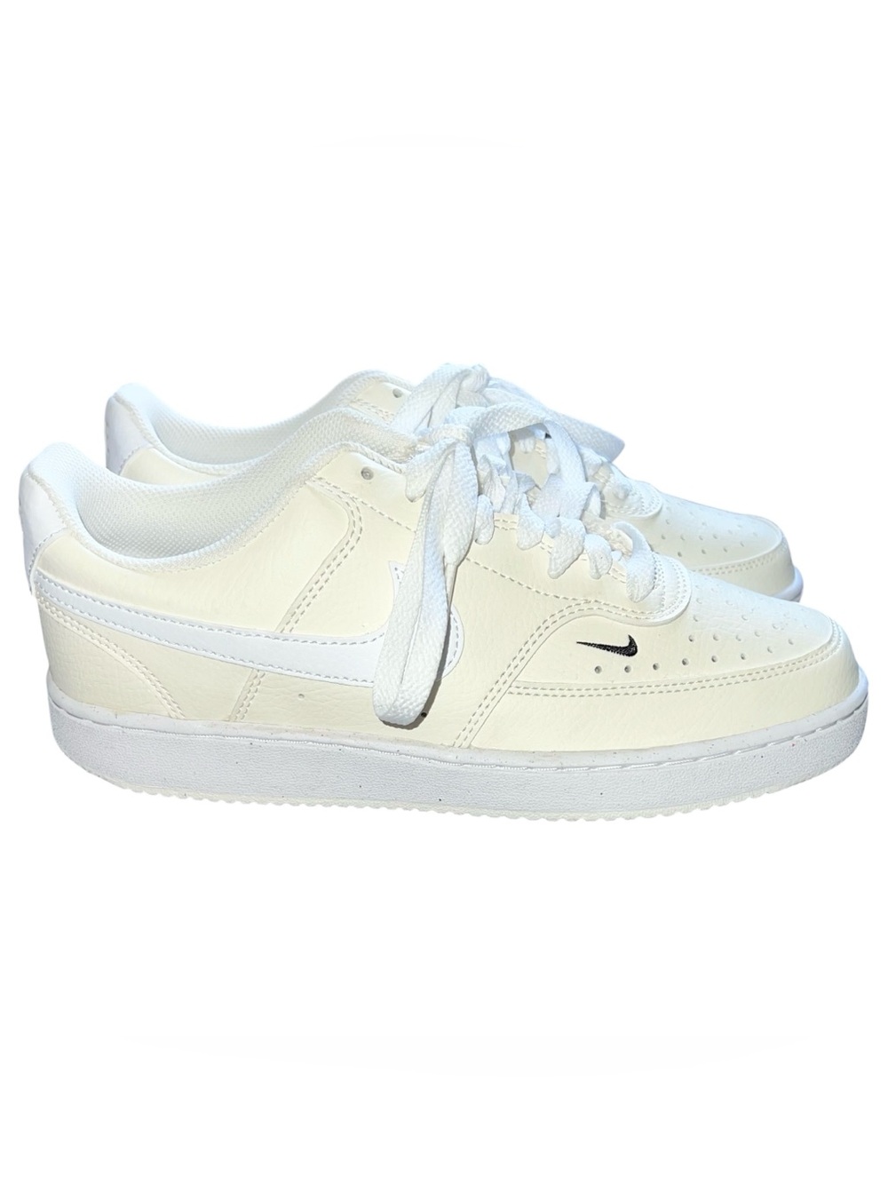 Nike Court Vision Low Next Nature Women’s 8 Pale Ivory White